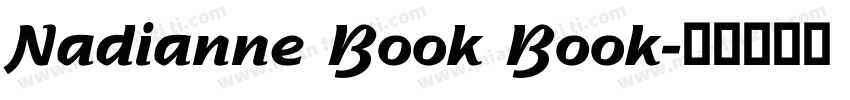 Nadianne Book Book字体转换